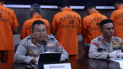 Awalnya Brutal, Kini 5 Penganiaya Arjuna Karena Tidur di Masjid Agung Sibolga Mendadak Lesu Saat Dibekuk Polisi