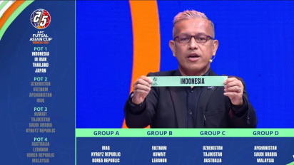 Jadi Tuan Rumah Piala Asia, FFI Targetkan Timnas Futsal Indonesia Lolos Babak Semifinal