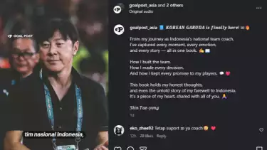 Shin Tae-yong merilis buku berjudul Korean Garuda