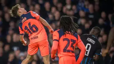 Barcelona Nyaris Dipermalukan di Kandang Brugge, Gol Bunuh Diri Christos Tzolis Jadi Penyelamat Blaugrana