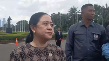 Ketua DPR RI Puan Maharani di Gedung DPR, Jakarta Pusat, Kamis (6/11/2025).