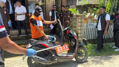 Empat Pelaku Penembakan di Polman Jalani 38 Adegan Saat Rekonstruksi