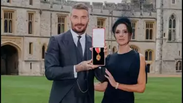 David Beckham mendapat gelar kesatria Sir dari Raja Charles III