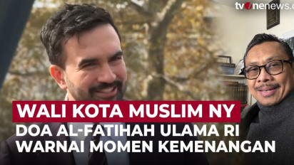 Wali Kota Muslim NY: Ada Doa Al-Fatihah Ulama RI di Balik Kemenangan