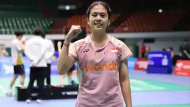 Ni Kadek Dhinda Amartya Pratiwi pastikan tiket semifinal Korea Masters 2025