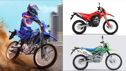 Di antara KLX 150, CRF150L, dan WR155R, Mana Motor Trail yang Lebih Nyaman di Aspal?