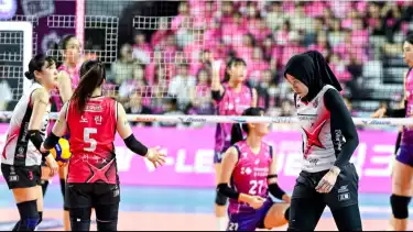 Pink Spiders vs Red Sparks di FInal Liga Voli Korea 2024/2025