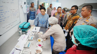 Tinjau SPPG di Jateng, Kapolri Harapkan  Zero Incident MBG