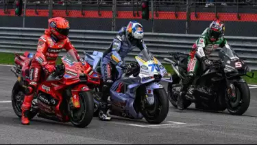 Marc Marquez, Alex Marquez dan Johann Zarco