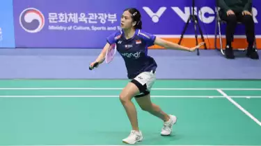 Ni Kadek Dhinda Amartya Pratiwi kandas di semifinal Korea Masters 2025