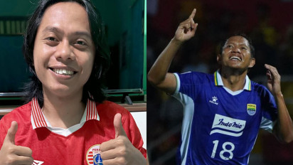 Keren, Jakmania Nonton Persib Bandung Tetap Aman dan Happy, Momennya Dibagikan Bang Baud yang Ternyata...