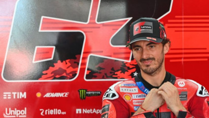 Tampil Solid di Portimao, Francesco Bagnaia Akui Hari Pertama di MotoGP Portugal 2025 Berjalan Positif