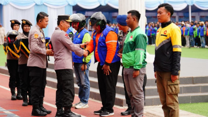 Kapolri Ajak Ojol Jaga Kamtibmas