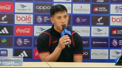 Eksel Runtukahu Cetak Brace di Laga Arema FC Vs Persija Jakarta, Mauricio Souza Beri Pujian Setinggi Langit