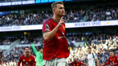 Pertandingan Gila! MU dan Tottenham Saling Balas Gol di Menit-Menit Akhir