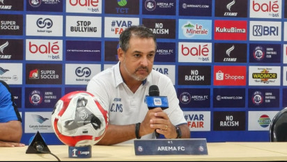 Pelatih Arema FC Janji Bawa Pulang 3 Poin dari Markas Persebaya Surabaya di Derbi Jatim