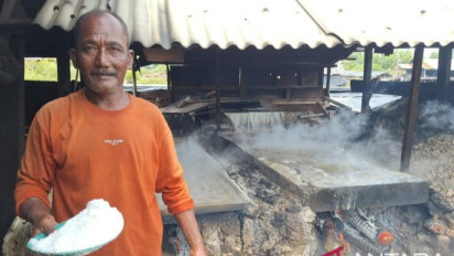 Kisah Petani Garam Tradisional di Aceh Besar Mengupayakan Kemandirian Pangan
