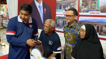 Menteri Perumahan dan Kawasan Pemukiman Tinjau Pembangunan Rumah Layak Huni untuk Binaan Astra di Banyumas