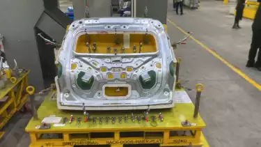 Suasana pabrik VinFast di Hai Phong, Vietnam.