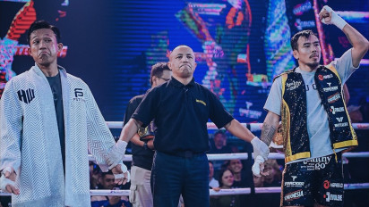 Prediksi Atlet Kickboxing Ini Terbukti Tepat, Rudy Golden Boy Bikin Paris Pernandes Keok di Ring HSS Series 6