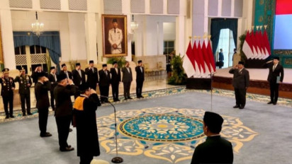 Dwiarso Budi Santiarto Dilantik Presiden Prabowo Menjadi Wakil Ketua MA