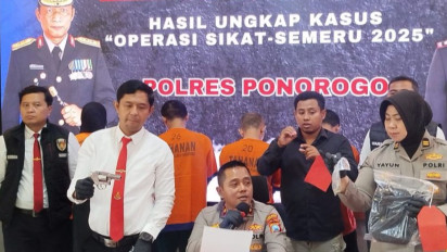 Geger, Suami Istri di Ponorogo Ditangkap karena Miliki Senpi Rakitan Ilegal, Ternyata Motifnya...