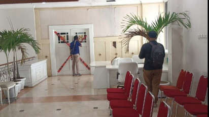 Ruangan Bupati dan Sekda Pemkab Ponorogo di Segel KPK