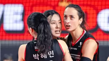 Pemain Red Sparks, Park Hye-min, Lee Seon-woo dan Elisa Zanette