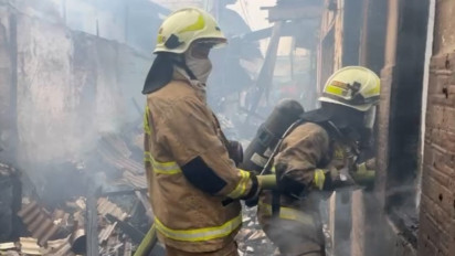 20 Rumah Padat Penduduk di Tambora Kebakaran, Polisi Pastikan Tak Ada Korban