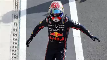 Max Verstappen di F1 GP Italia 2025