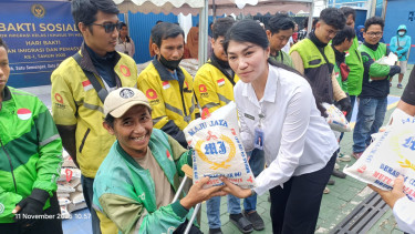 Dukung Program 13 Akselerasi, Imigrasi Medan Gelar Bakti Sosial Salurkan 2,5 Ton Beras