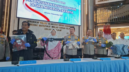Terinspirasi Aksi Kekerasan Global, ABH Pelaku Ledakan SMAN 72 Tiru Pola Serangan Ekstremis Dunia