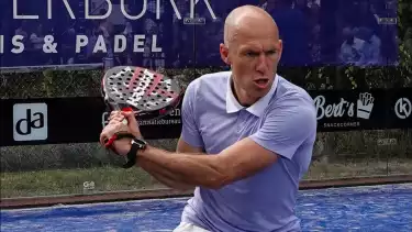 Arjen Robben kini jadi penggila Padel