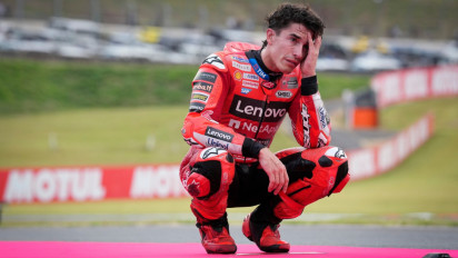 Sedih Lihat Rekan satu Timnya Kesulitan di MotoGP 2025, Marc Marquez Yakin Francesco Bagnaia Bisa Bangkit