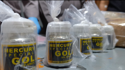 Hendak Selundupkan Merkuri Untuk Aktifitas Tambang, Sorang warga Diringkus Polisi