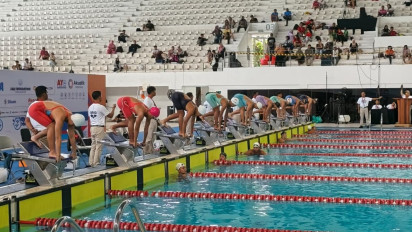 Adelia Chantika Aulia Jadi yang Tercepat di Nomor Gaya Bebas 200 Meter Putri Seri 12 Indonesia Open Aquatic Championship 2025