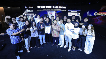 Raih Views Terbanyak di Indonesia, Flux Creative Universe Pecahkan Rekor MURI