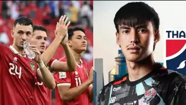 Timnas Indonesia U-23 dan kiper Thailand Sorawat Phosaman