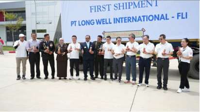 Bupati Pemalang Lepas Ekspor Perdana Produk Longwell
