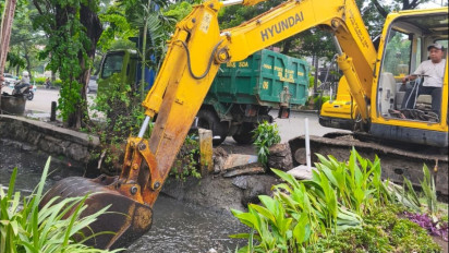 Atasi Banjir, Pemkab Sidoarjo Maksimalkan Rumah Pompa 24 Jam dan Pembersihan Saluran