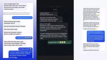 Tangkapan layar pengakuan sejumlah korban Dea, MUA Lombok yang ternyata pria