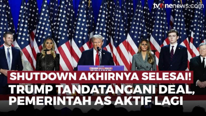 Shutdown Berakhir, Amerika Bernafas Lagi