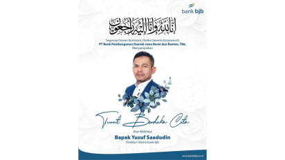Yusuf Saadudin, Direktur Utama Bank bjb Meninggal Dunia Jumat Dini Hari, dalam Islam Wafat di Hari Jumat itu...