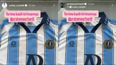 Instagram Story ayah Azizah Salsha, Andre Rosiade dan Pratama Arhan