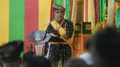 Terima Gelar Adat Dato Seri Diwangsa Wira Perdana dari Kesultanan Riau, Ahmad Muzani: Saya Menerima Gelar Amanah yang Luhur