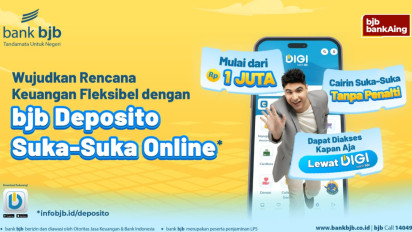 Investasi Deposito Ga Lagi Ribet: Semua Bisa dari Genggaman Lewat DIGI bank bjb