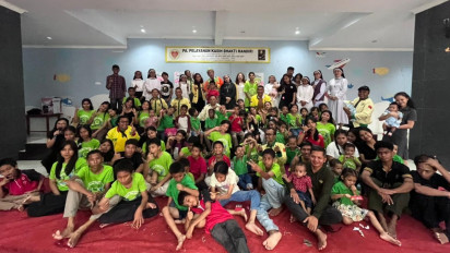 Pemuda Katolik Rayakan Dies Natalis ke-80 Bareng Anak Panti