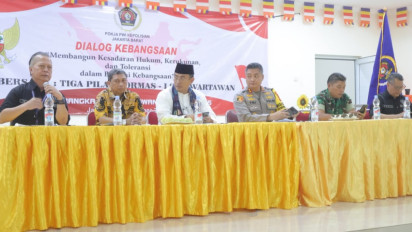 Peringati Hari Pahlawan Nasional, Insan Pers Gelar Dialog Kebangsaan di Vihara Hemadhiro Mettavati