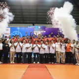 Bungkam TNI AU, Perumda Tirta Bhagasasi Bekasi Juara Piala Ketum PBVSI 2025