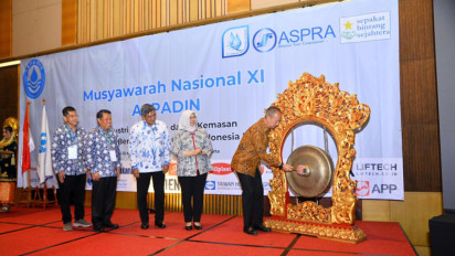 Menperin Buka Munas XI ASPADIN: Indonesia Rajai Manufaktur ASEAN, Industri AMDK Didukung Jadi Mesin Pertumbuhan Baru
